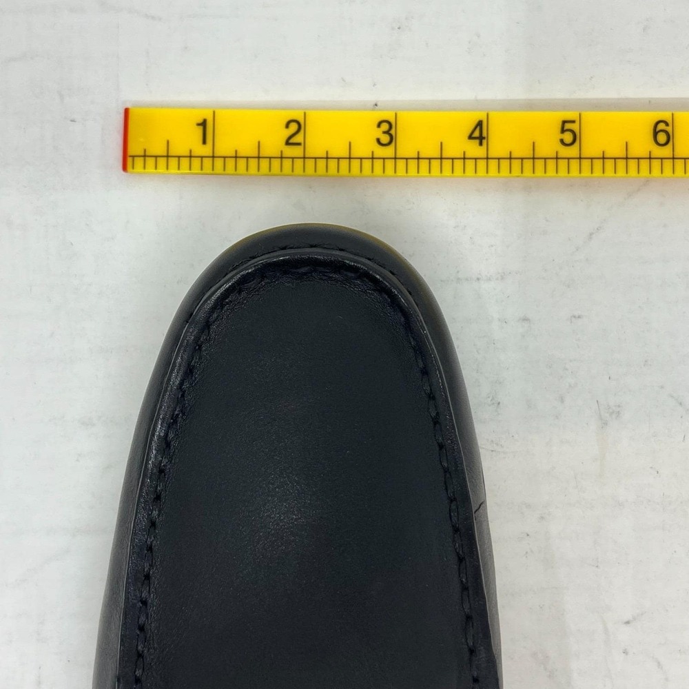 Polo Ralph Lauren Allon Loafers Mens 10D Black Leather Slip On Driving Shoes VTG - Picture 15 of 15